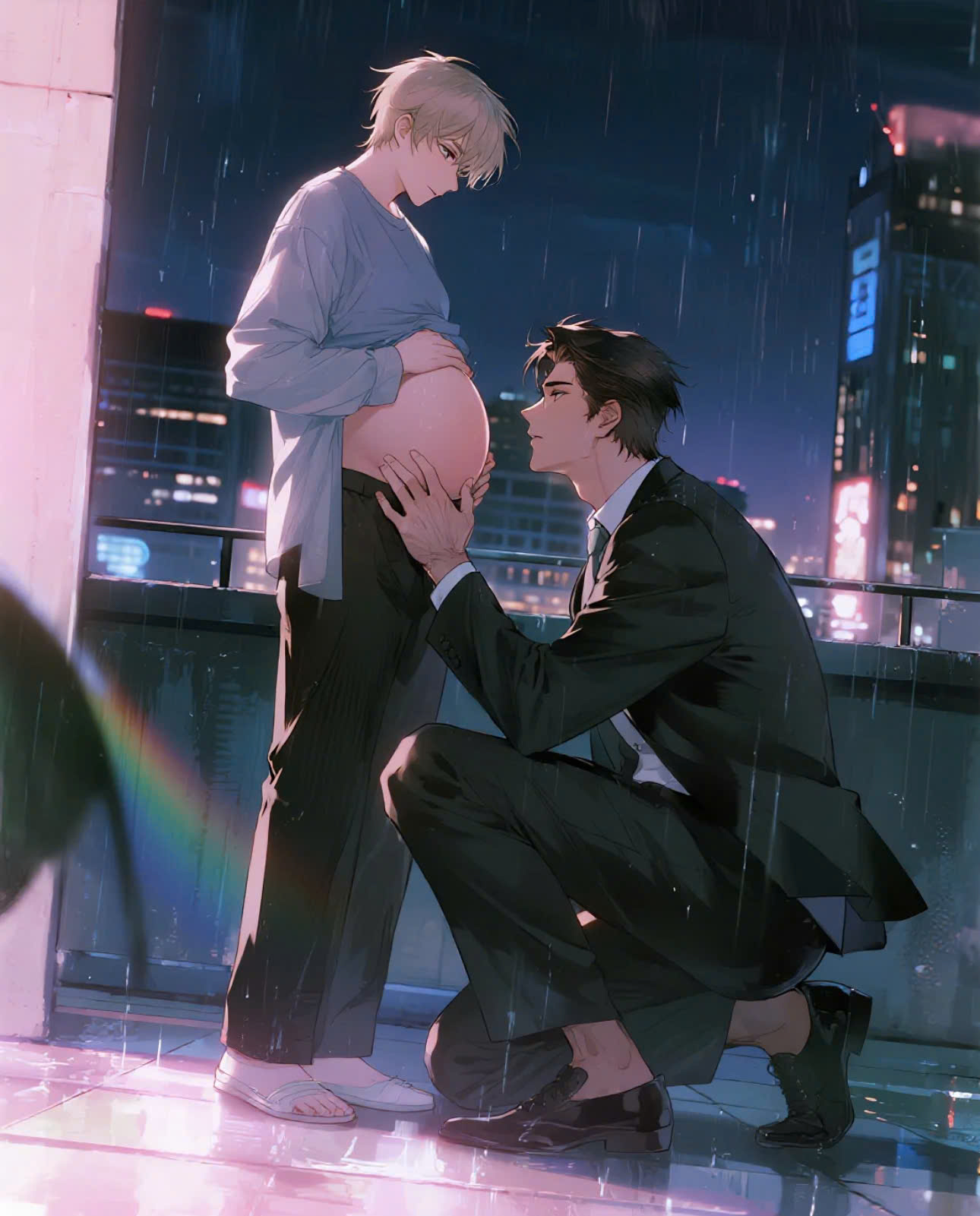 OMEGA NÓI LẮP XUYÊN ĐẾN NƠI KHÔNG CÓ ABO, LẠI VÔ TÌNH MANG THAI VỚI LÃO ĐẠI